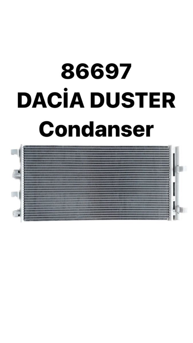 86697 DACİA DUSTER CONDANSER