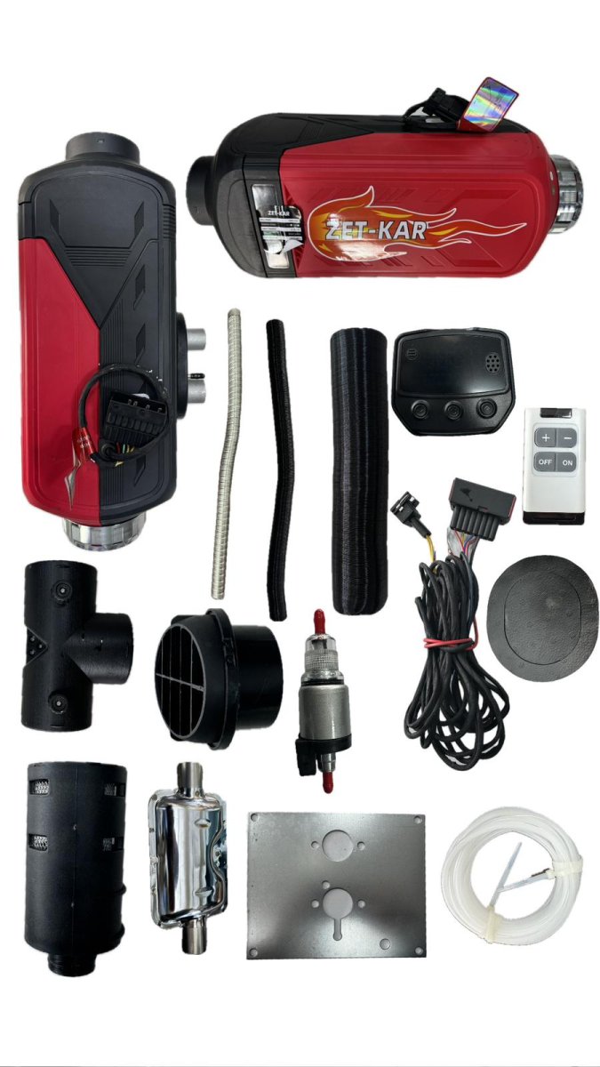 12V 2KW ZET-KAR WEBASTO KOMPLE DİZEL ISITICI