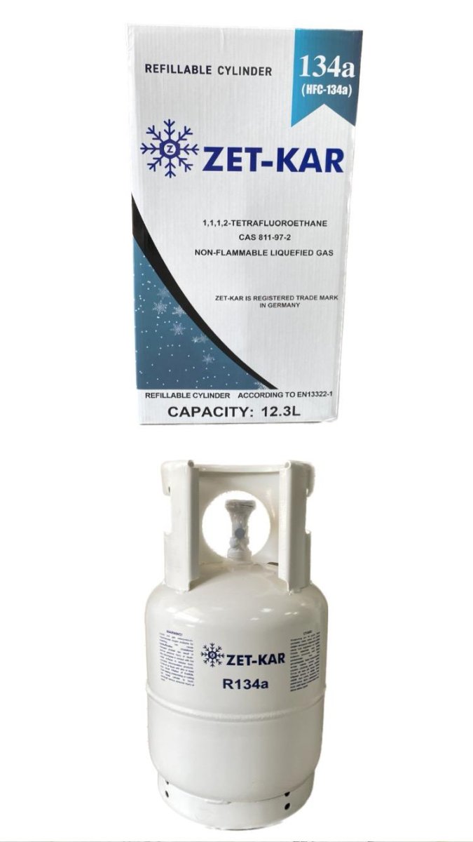 R134a TEKRAR DOLDURULABİLİR TÜPTE GAZ
