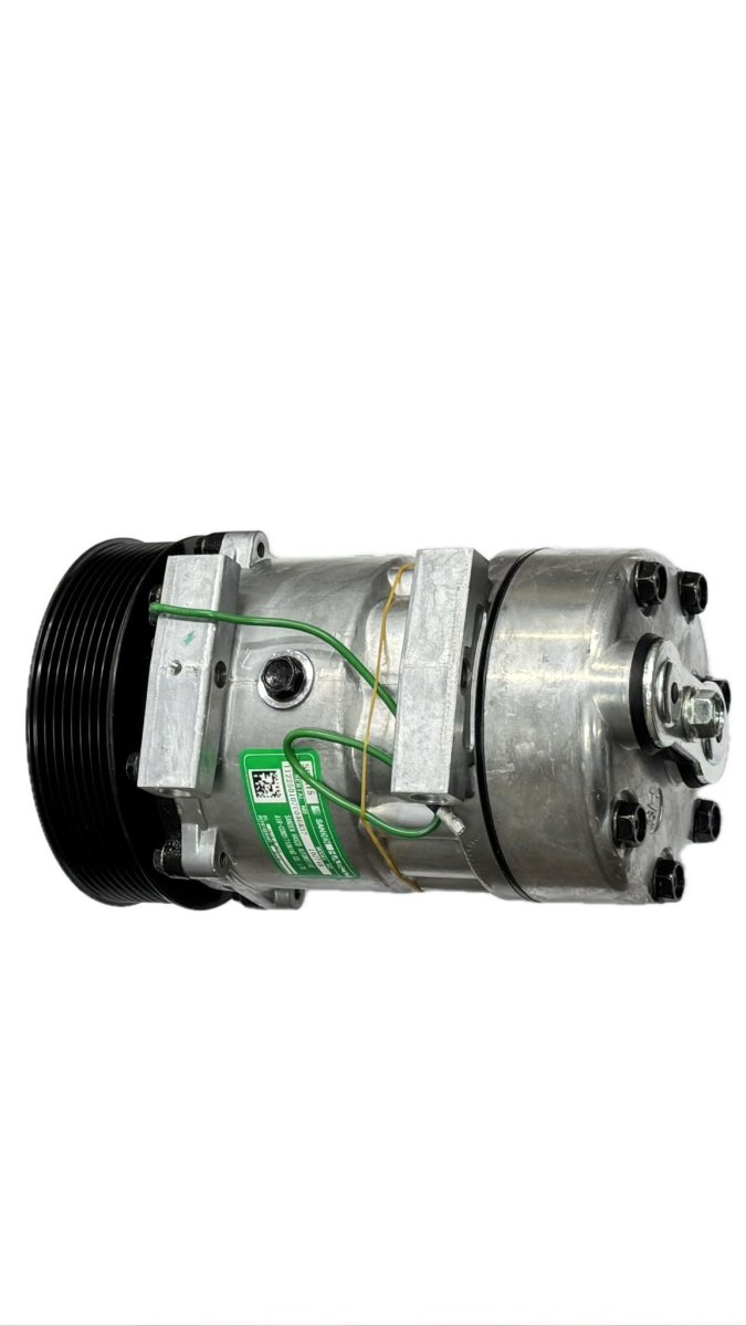 10274B 24V 8PK CAT İŞ MAKİNASI (SANDEN) BLOK SAPLAMALI KLİMA KOMPRESÖRÜ 7H15