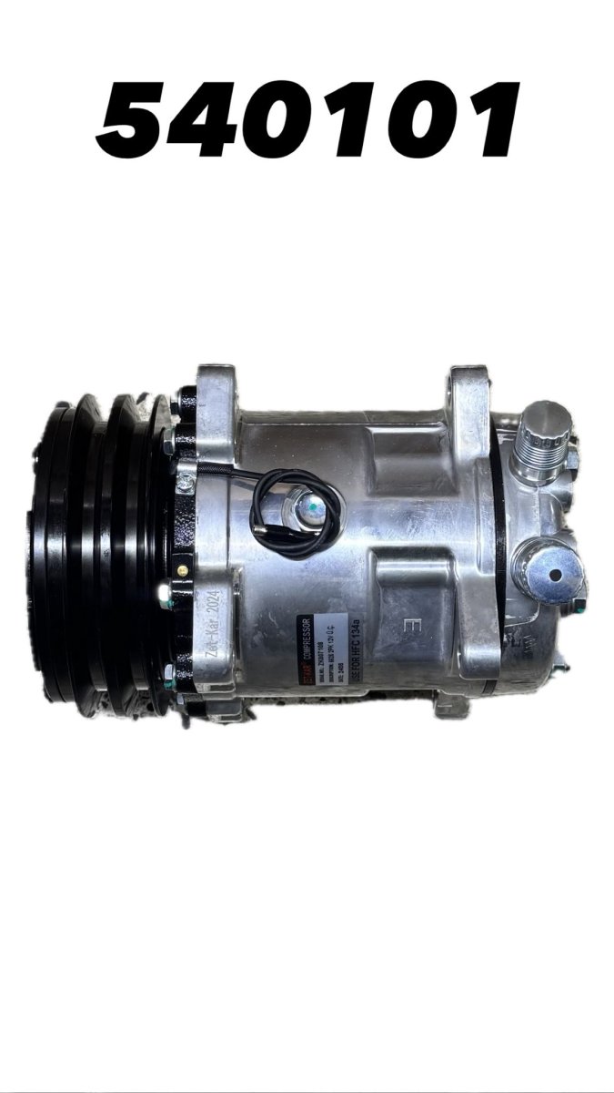 540101 5H14 12V 2PK ÜSTTEN ÇIKIŞ İNCE KALIN ÜNİVERSAL KLİMA KOMPRESÖRÜ