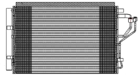 CONDENSER HYUNDAİ İ30 1.4İ ELENTRA  CH-5218