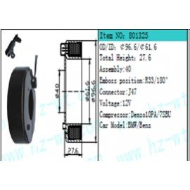 801325 DENSO 12V BOBİN