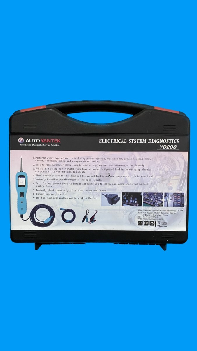 YD208 ELEKTRİK SİSTEM DEDEKTÖRÜ