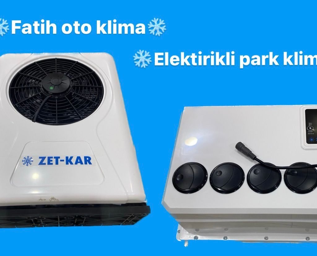 SANROOF TİPİ 2 PARÇALI ELEKTİRİKLİ PARK KLİMASI